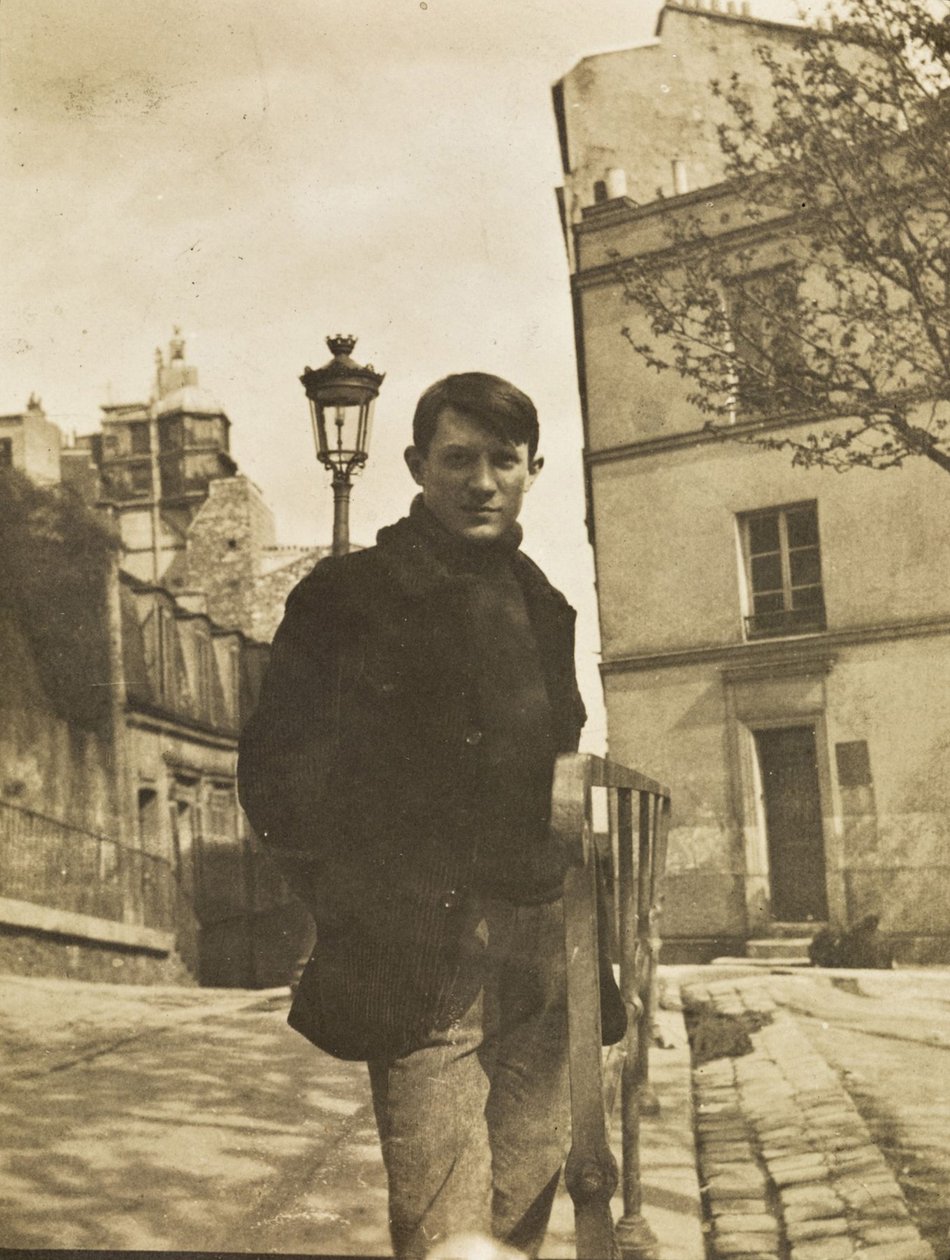 Pablo Picasso, Ravignan yerinde, Montmartre, 1904. by Unbekannt