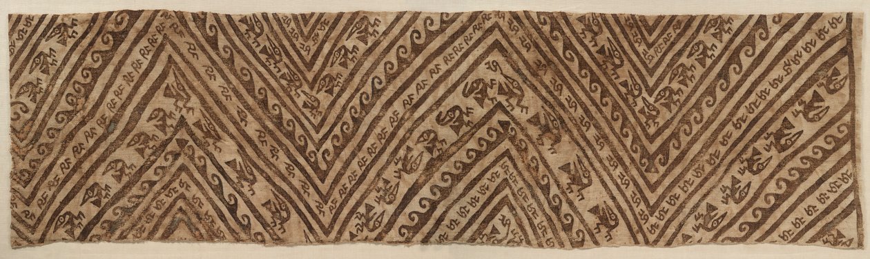 Mumya için Boyalı Sarma, c.1100-1400 AD.. by Unbekannt
