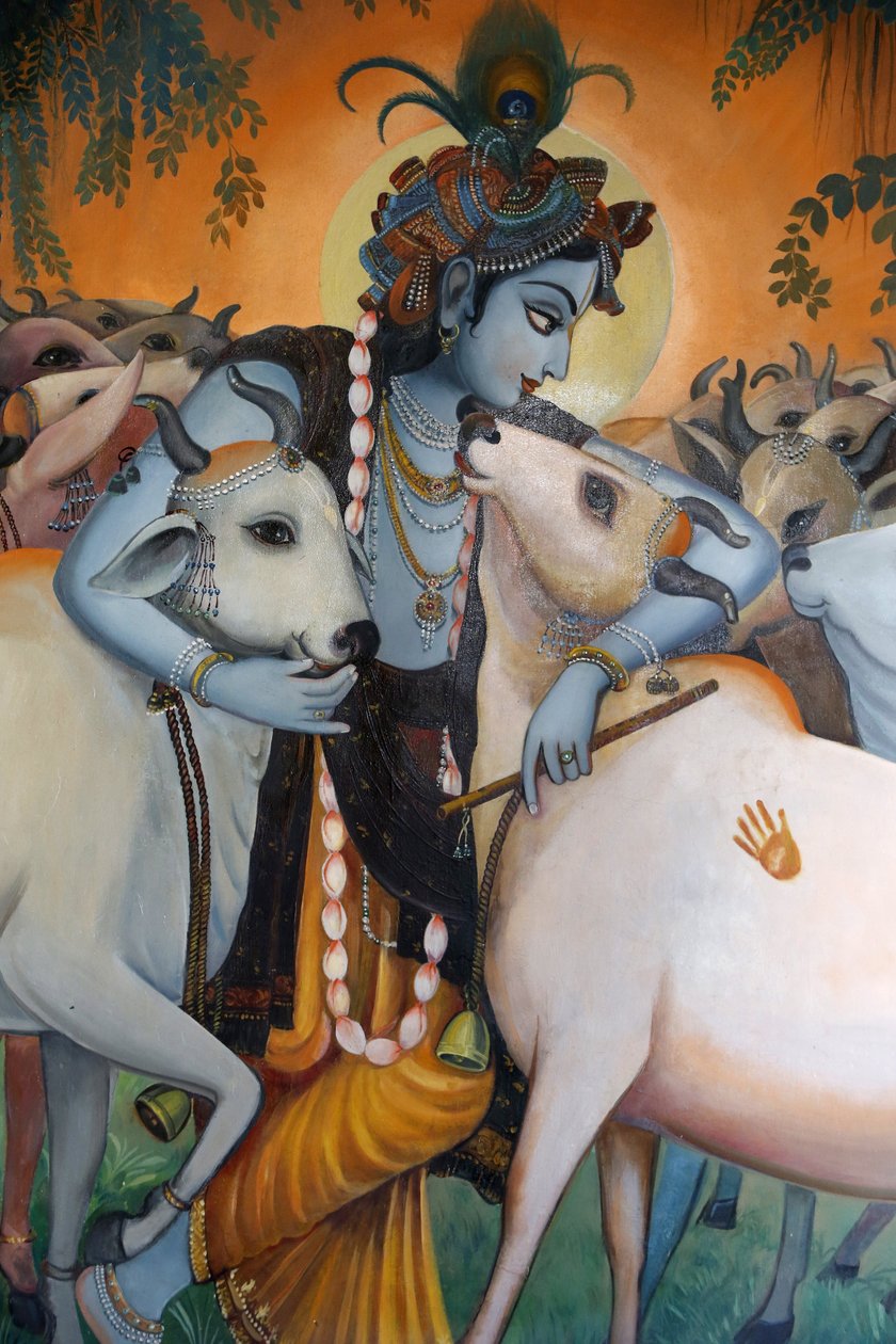 Hindu tanrısı Krishna