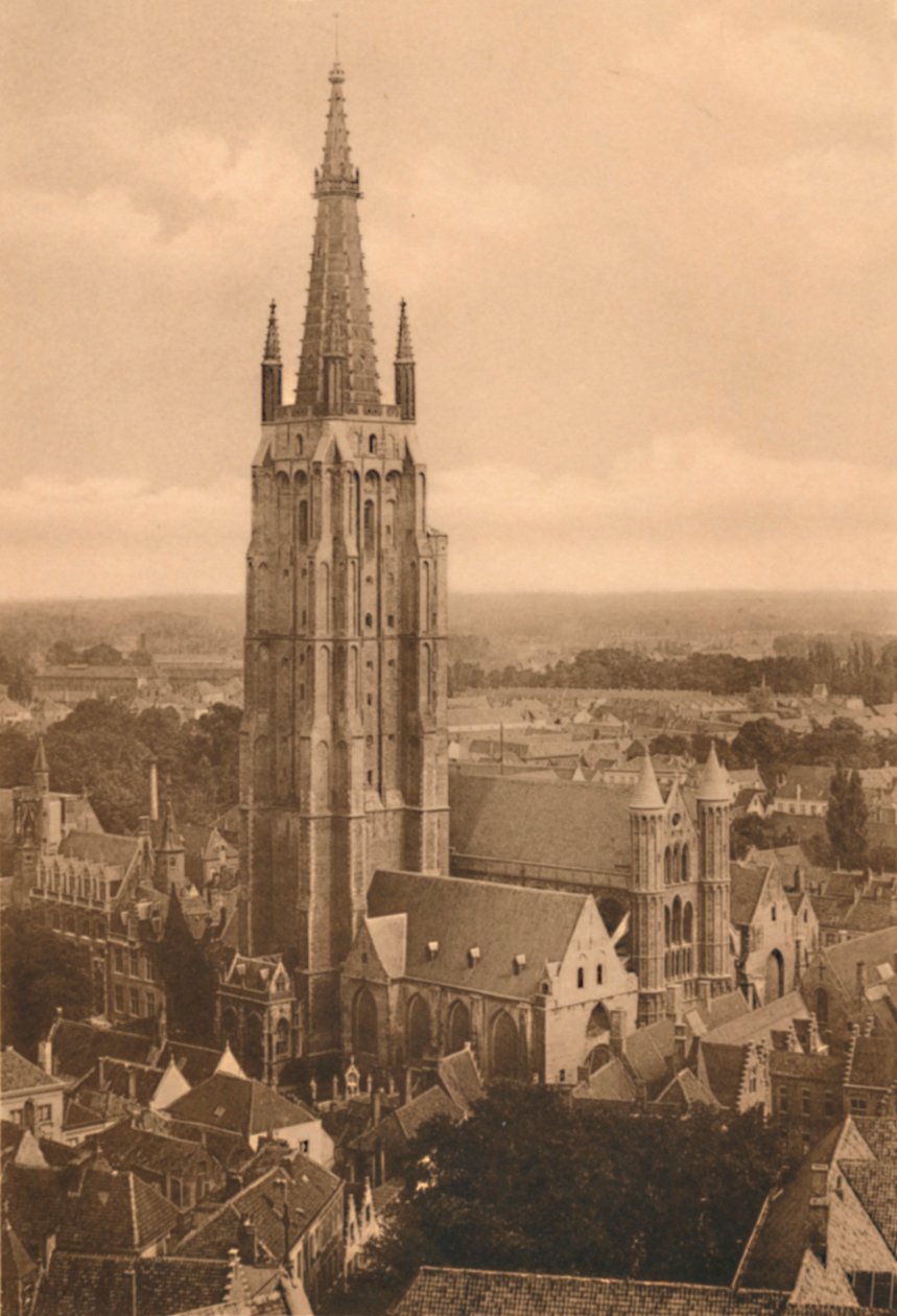 Panorama ve Notre-Dame Kilisesi, c1928 by Unbekannt