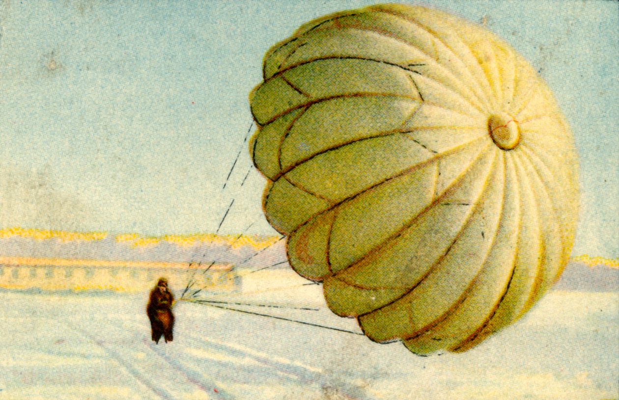 Paraşütle iniş, 1932. by Unbekannt