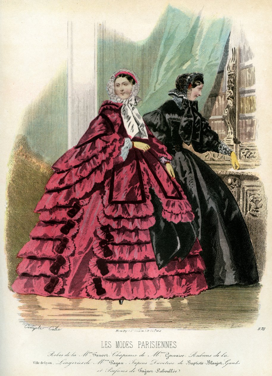 19. yüzyılın Paris modası, 1857 1938 by Unbekannt