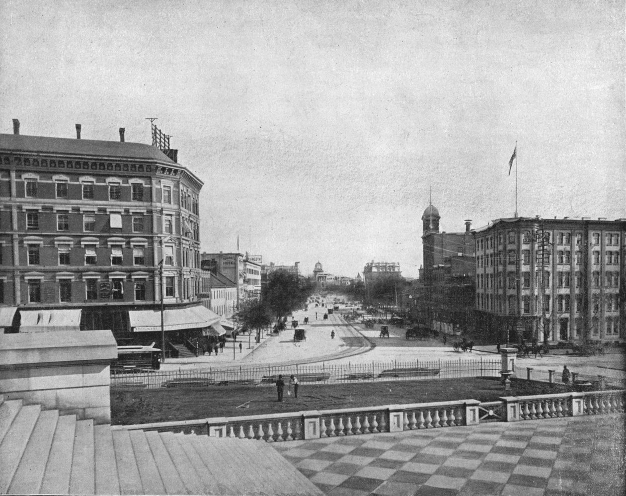 Pennsylvania Bulvarı, Washington DC, ABD, c1900. by Unbekannt