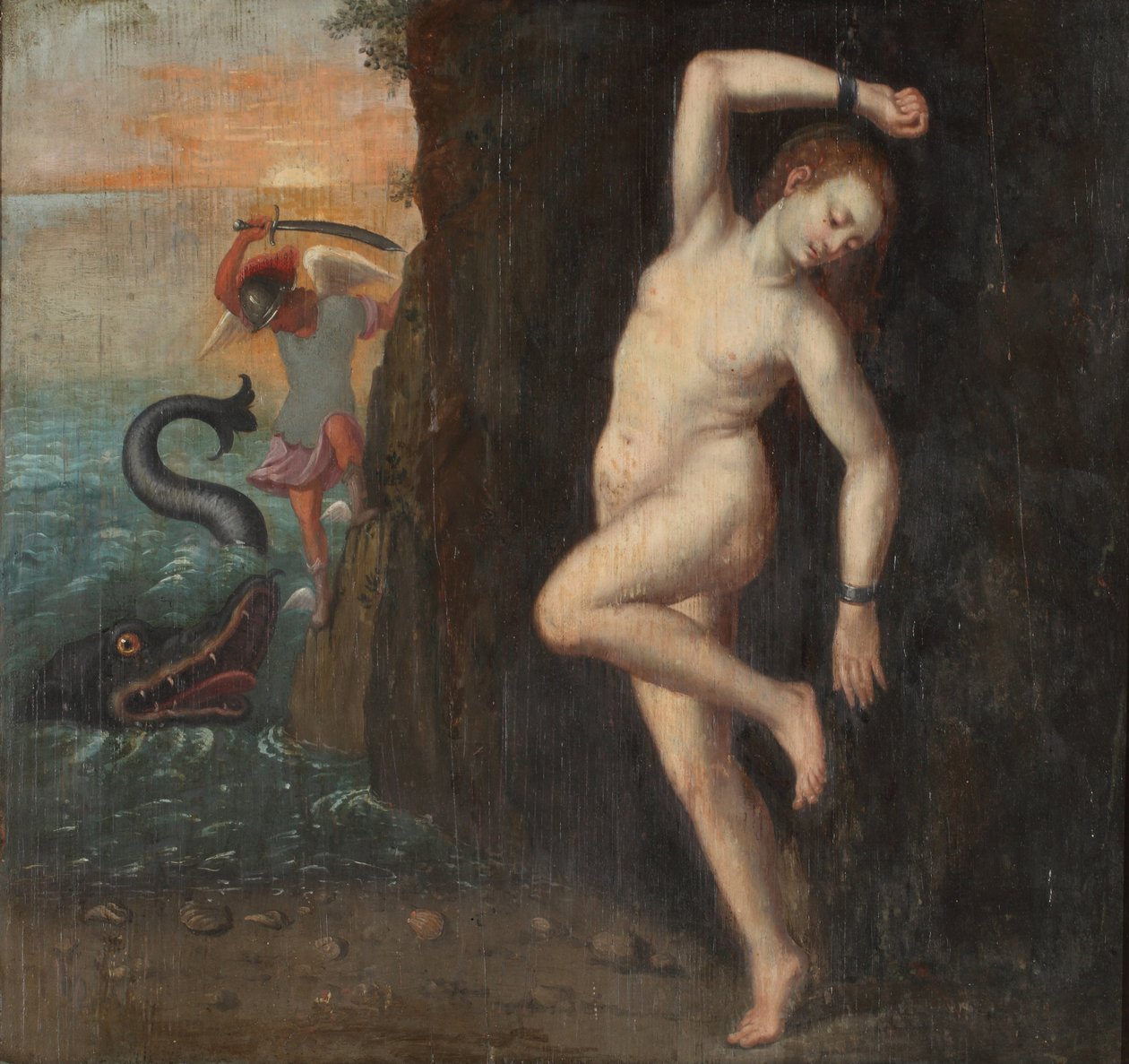 Perseus ve Andromeda, M.Ö. 1600 by Unbekannt