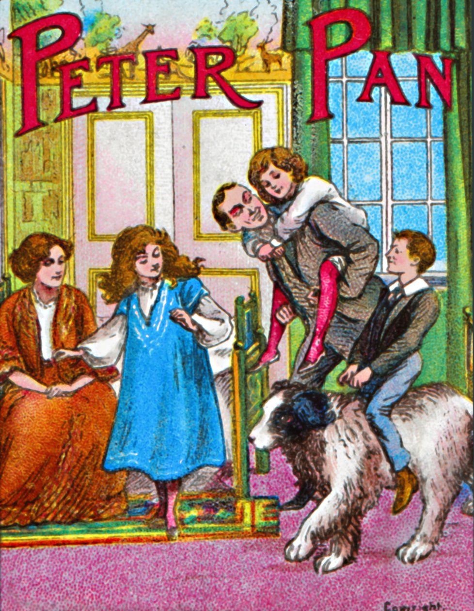 Peter Pan - Evdeki Darlings, c1905 by Unbekannt