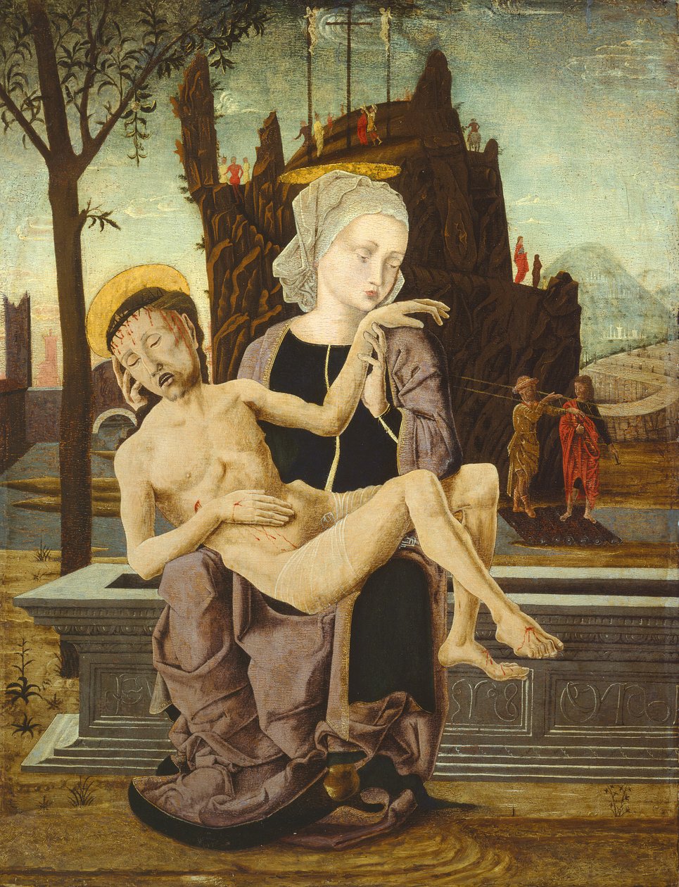 Pieta, 14751500. by Unbekannt