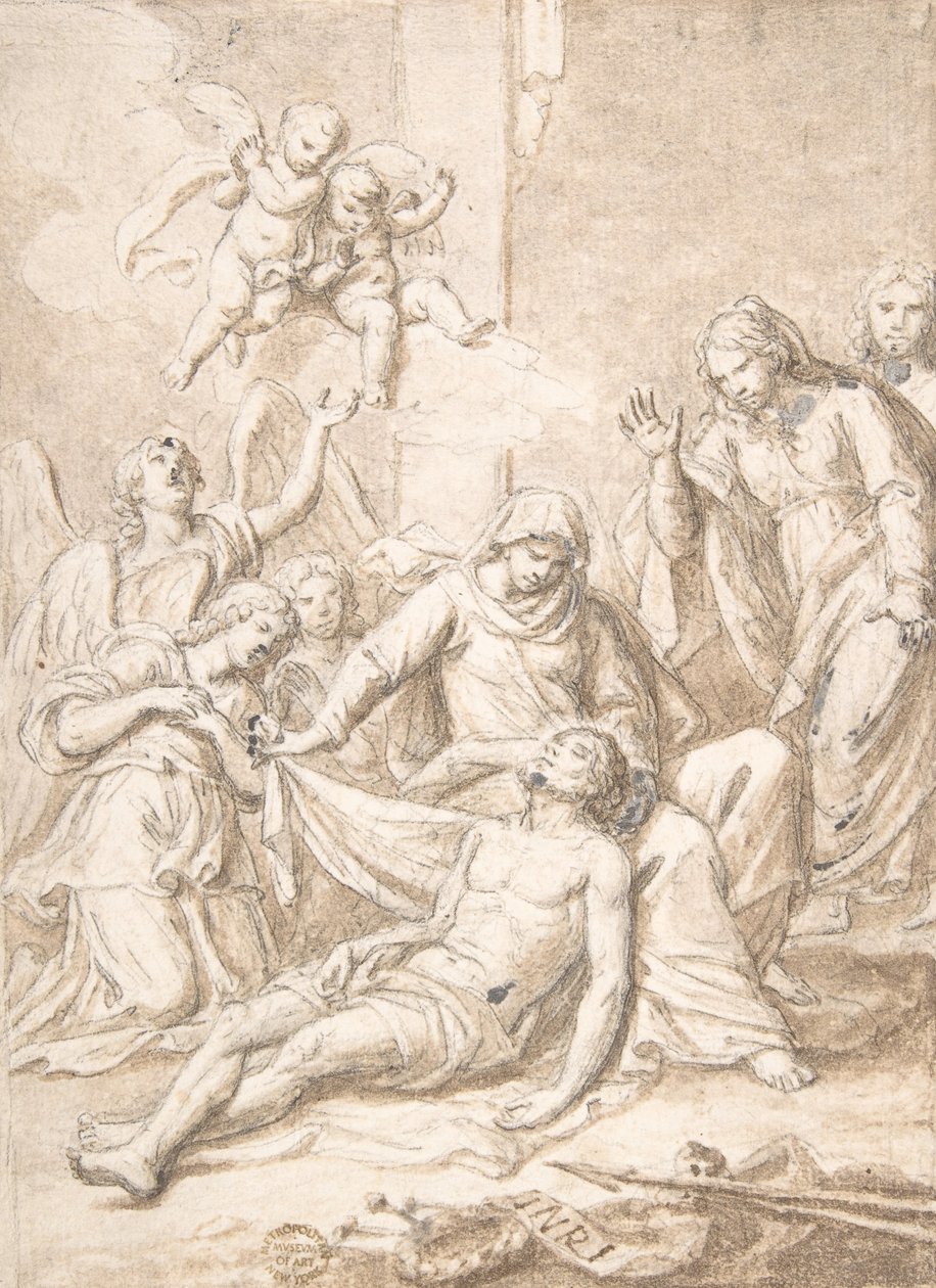 Pieta, 17. yüzyıl. by Unbekannt