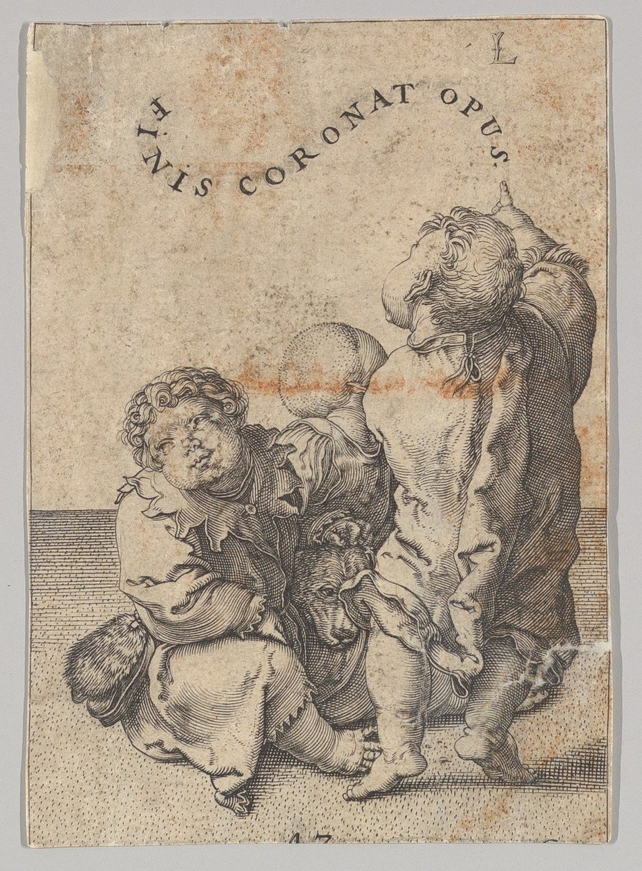 Bir Sepette Asılmış Şair Virgil, detay copy.n.d. by Unbekannt