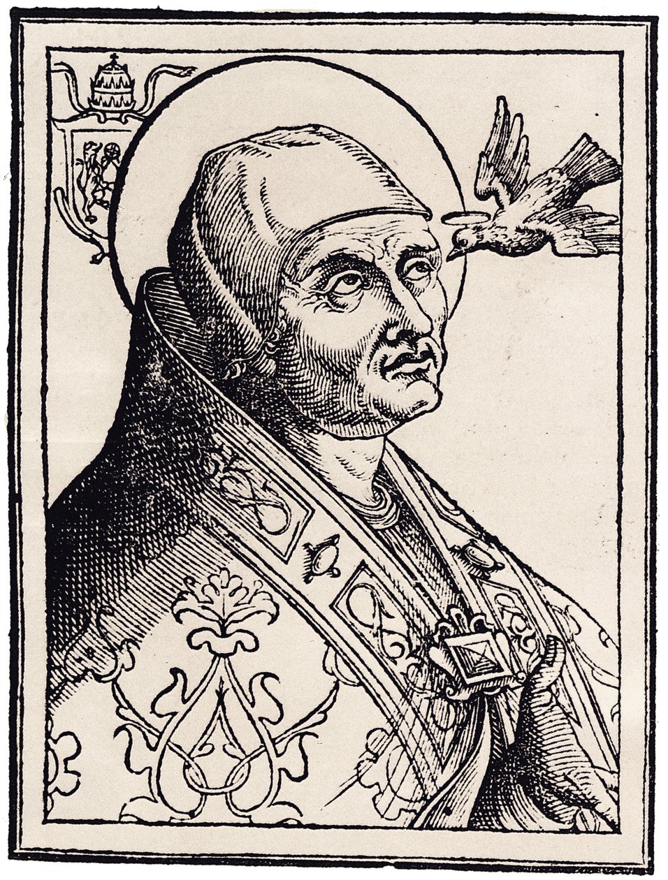 Papa I. Gregory Büyük by Unbekannt