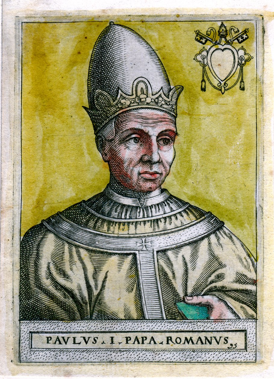 Papa Paul I by Unbekannt
