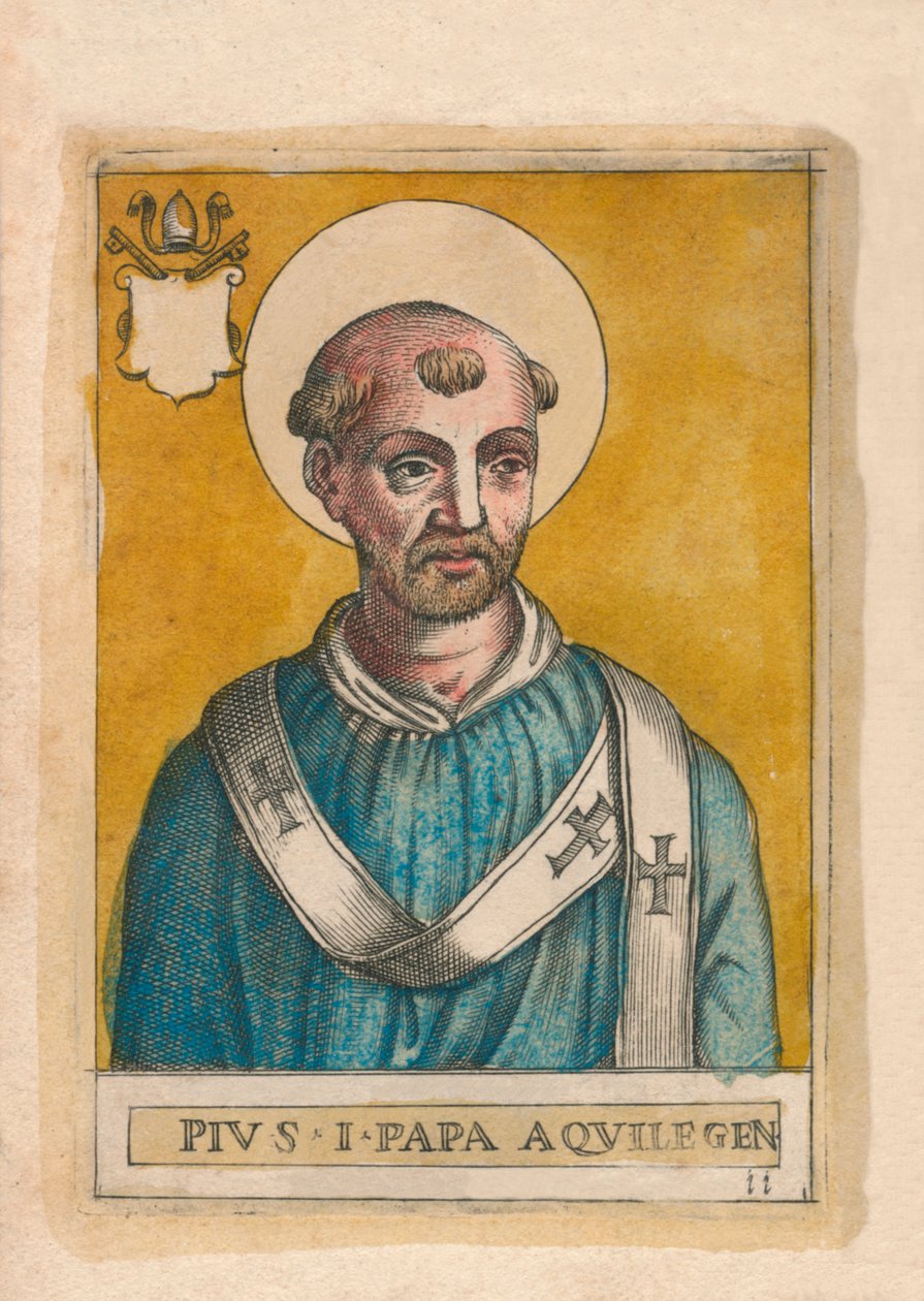 Papa Pius I. by Unbekannt