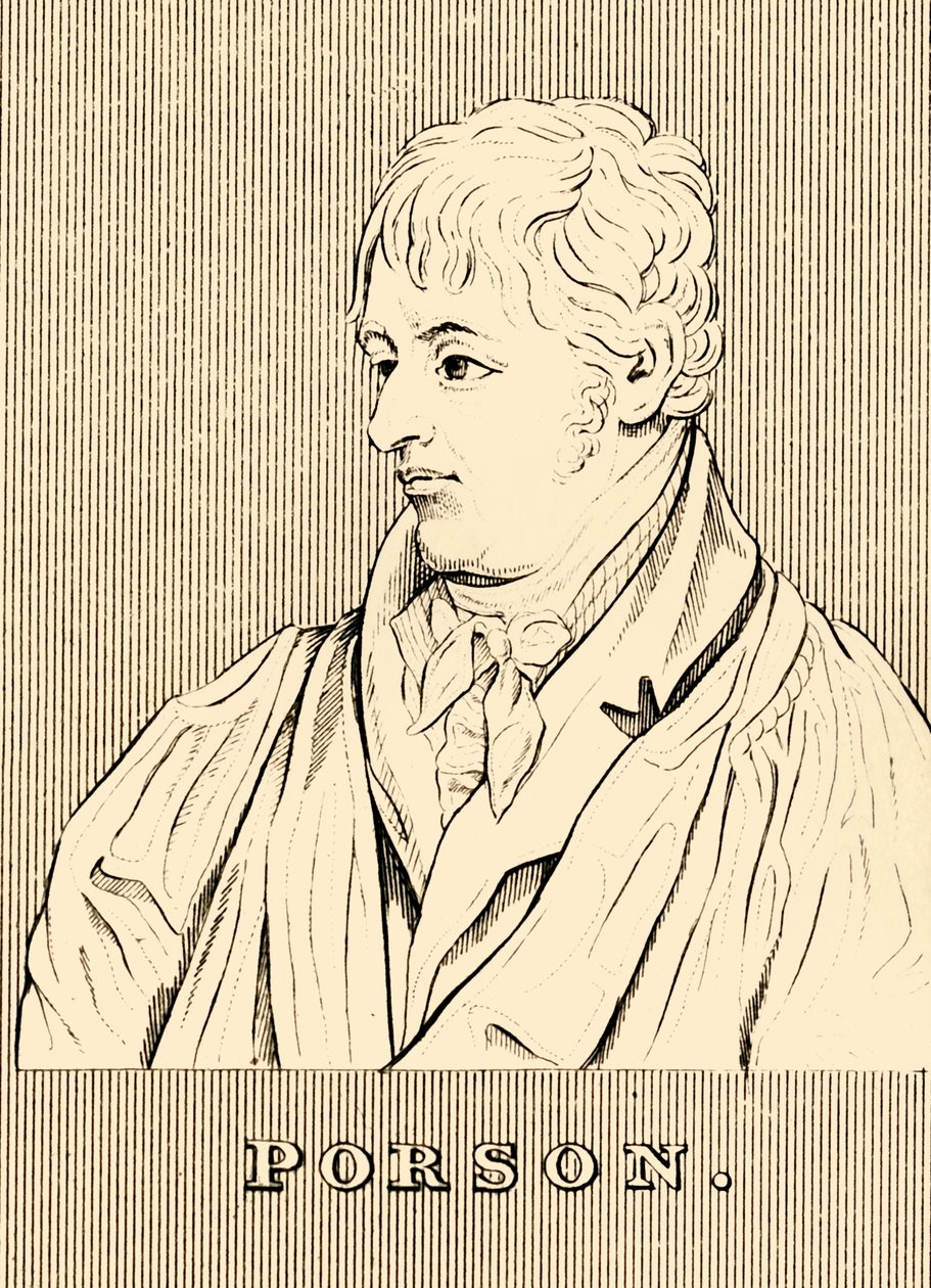 Porson, 1759-1808, 1830. by Unbekannt