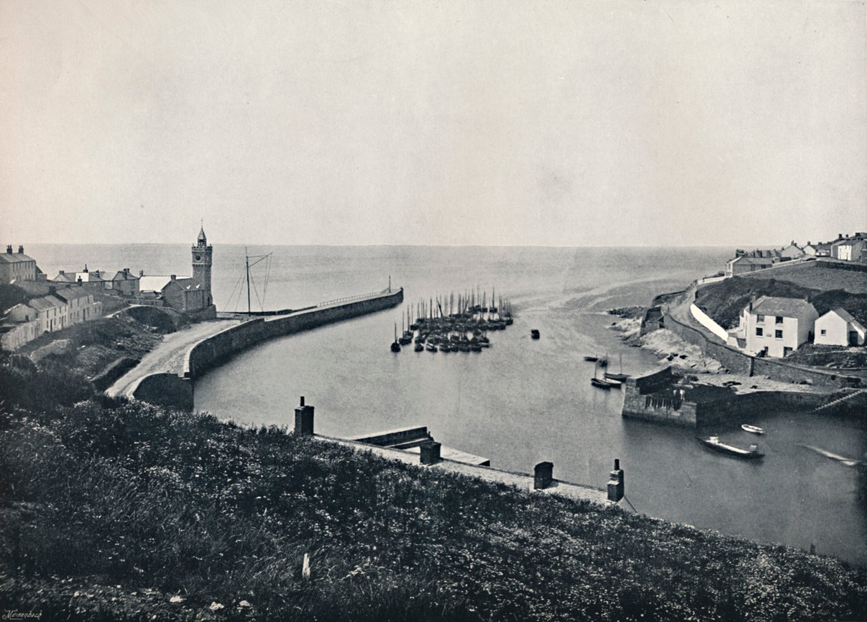Porthleven - Liman ve Gözetleme, 1895 by Unbekannt