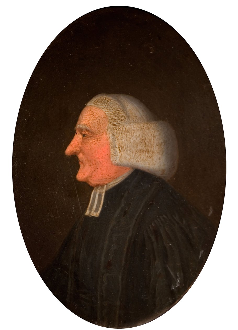 Bir Din Adamının Portresi, 1800. by Unbekannt