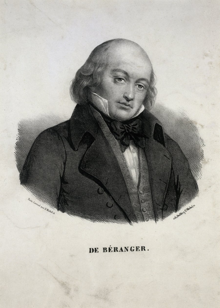 Pierre-Jean de Béranger 1780-1857