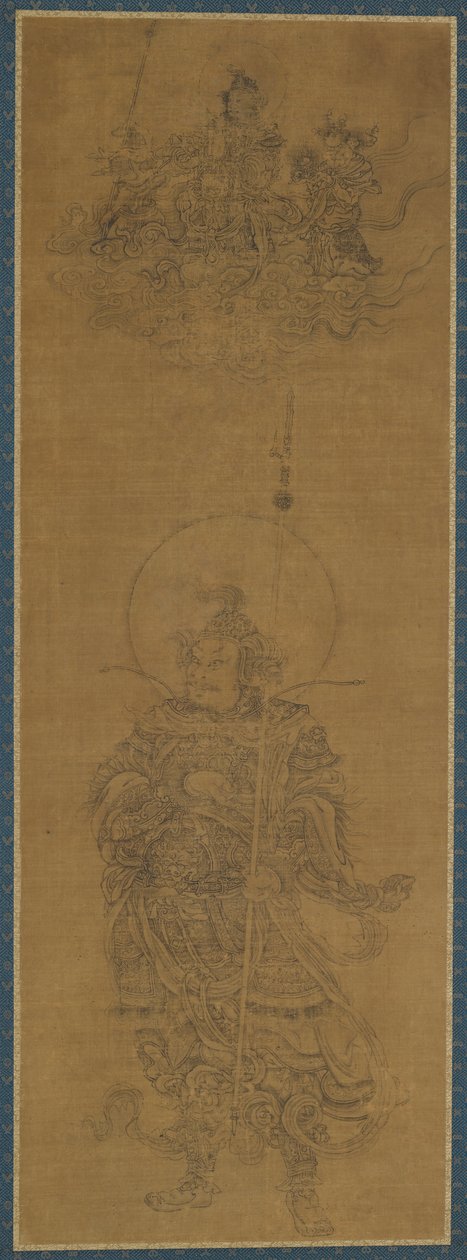 Bir Deva Kralının Portresi, 14. yüzyıl. by Unbekannt