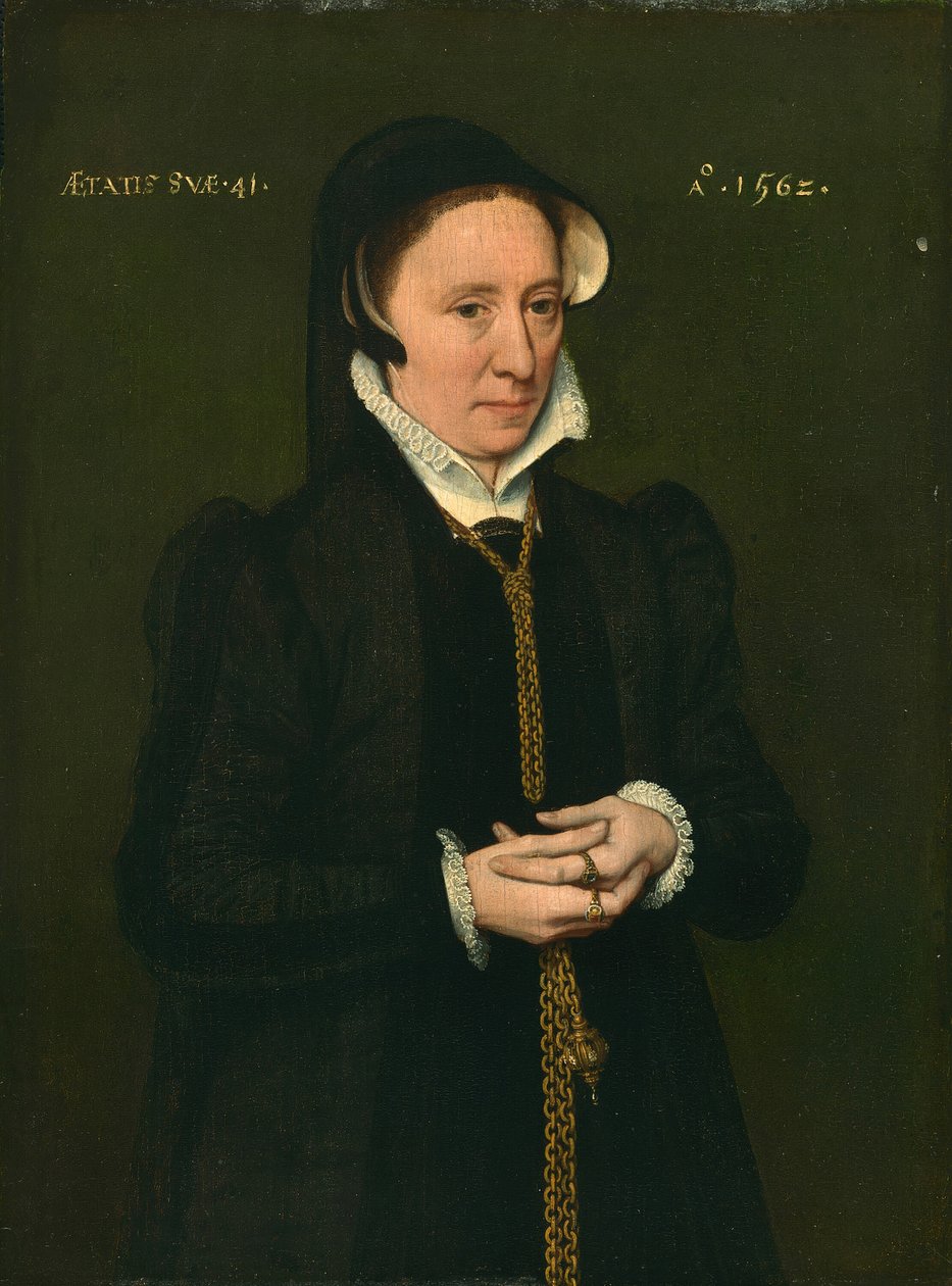 Bir Kadının Portresi, 1562. by Unbekannt