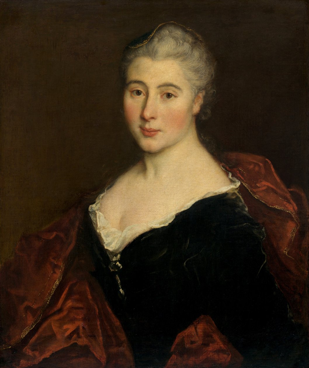 Kadın Portresi, c. 1711. by Unbekannt