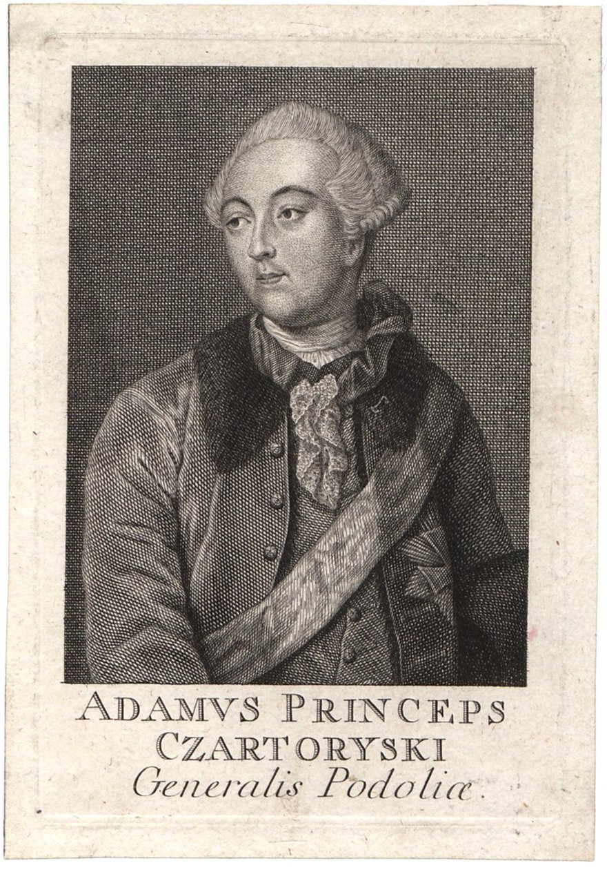 Prens Adam Kazimierz Czartoryski 1734-1823 by Unbekannt