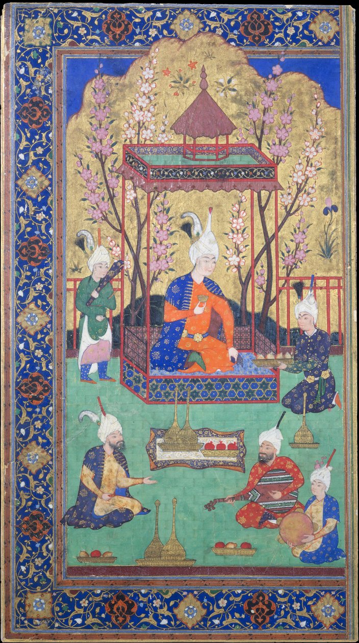 Bahçe Avlusunda Prens, 1525-30. by Unbekannt