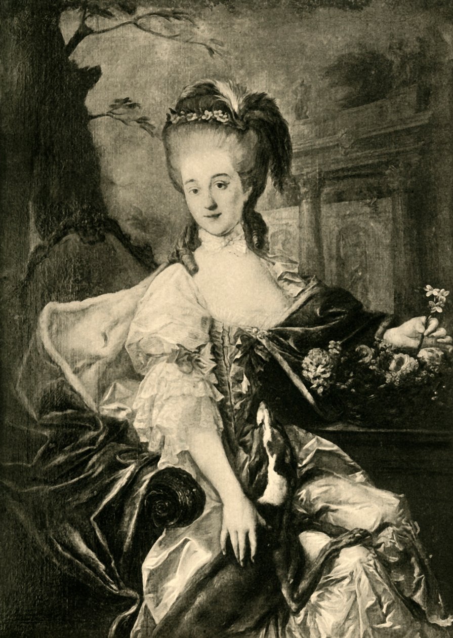 Prenses Elzbieta Izabela Czartoryska, 1770
