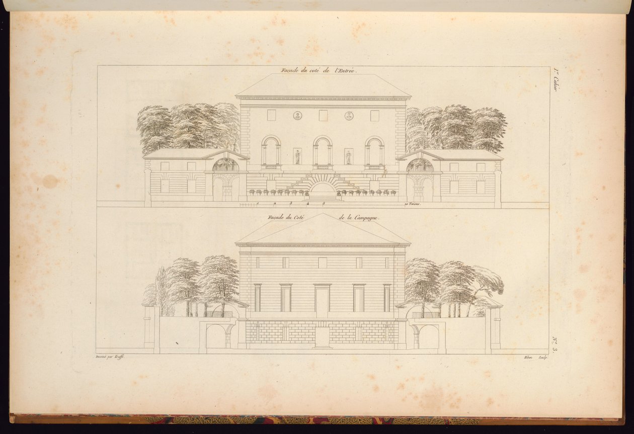 Baskı, Sivil Mimari Koleksiyonu ..., 1806–12 by Unbekannt