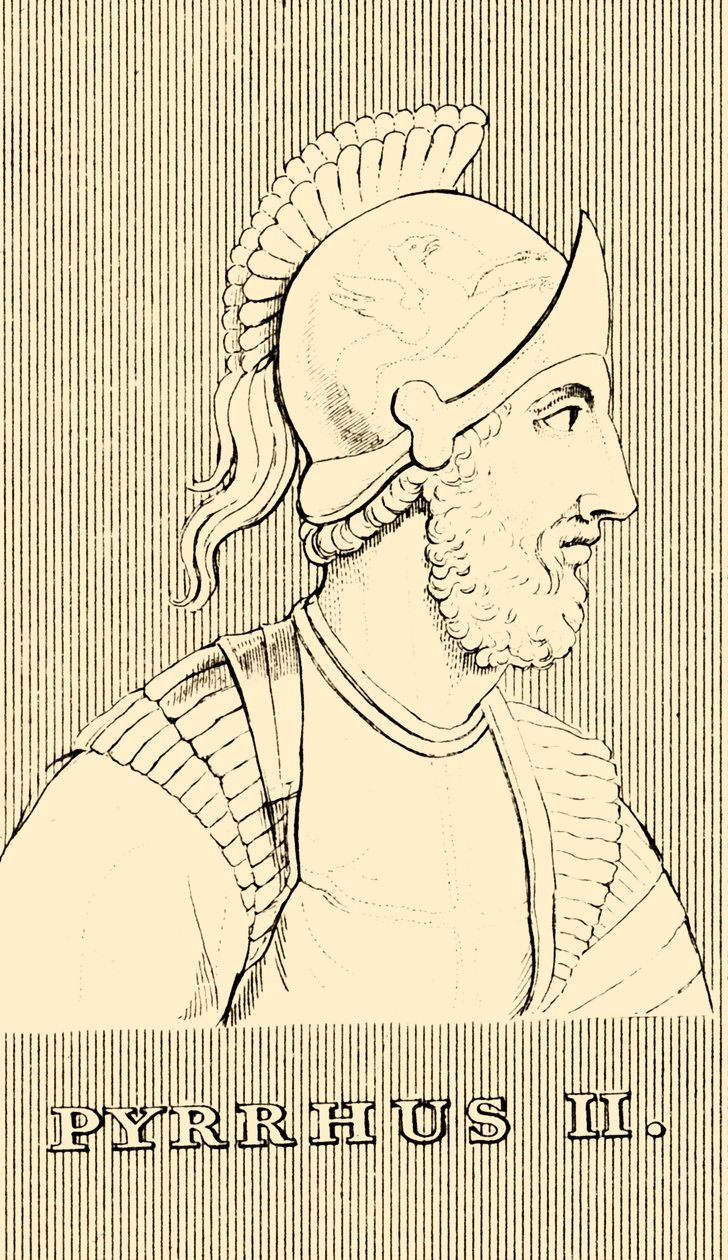 Pyrrhus II, fl 242-237 MÖ, 1830. by Unbekannt