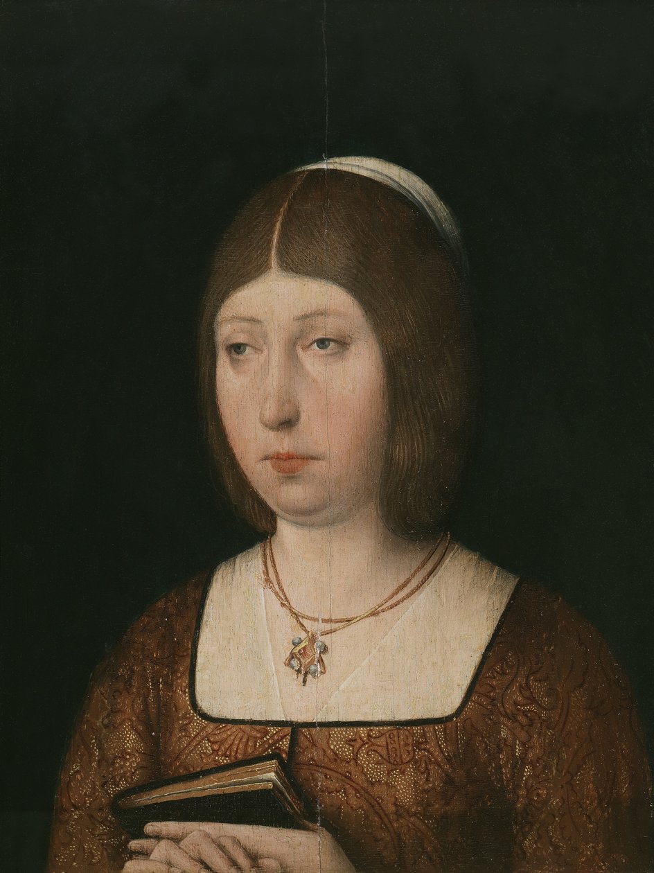 Kastilya Kraliçesi I. Isabella, c. 1490 by Unbekannt