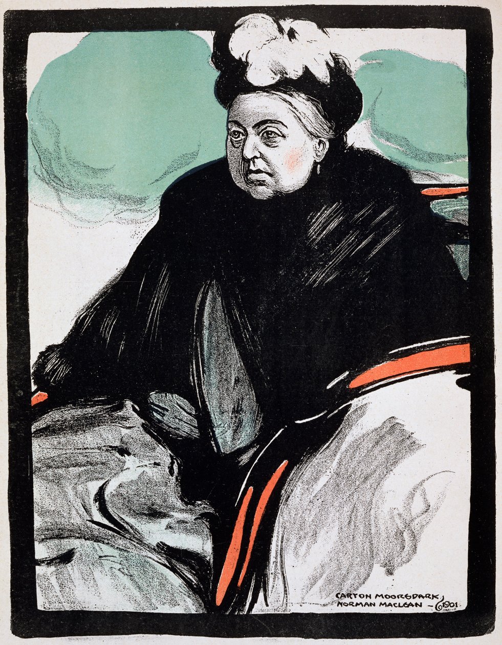 Kraliçe Victoria, 1901 by Unbekannt