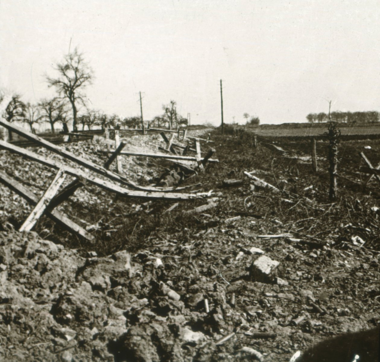 Demiryolu, Somme, kuzey Fransa, c1914-c1918 by Unbekannt