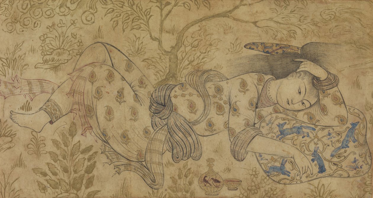 Yatan Figür, 1630-40. by Unbekannt