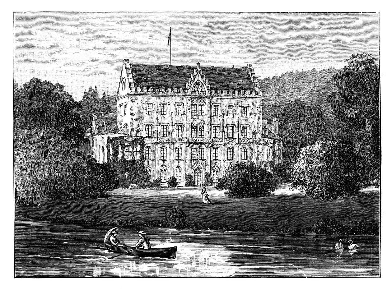 Reinhardsbrunn, Gotha, Almanya yakınlarında by Unbekannt