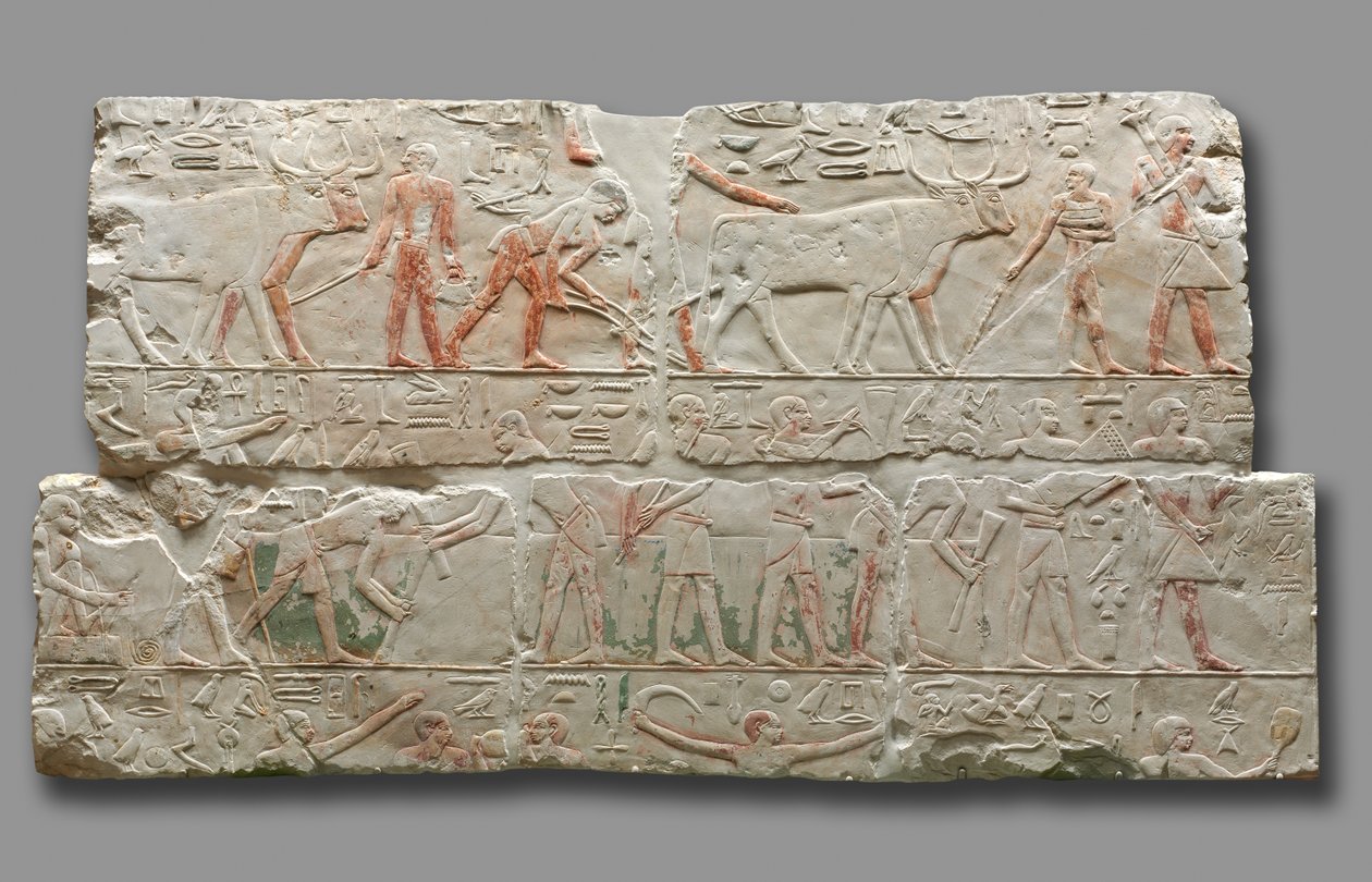 Tarımsal Manzaraların Rölyefi, c. 2311-2281. by Unbekannt