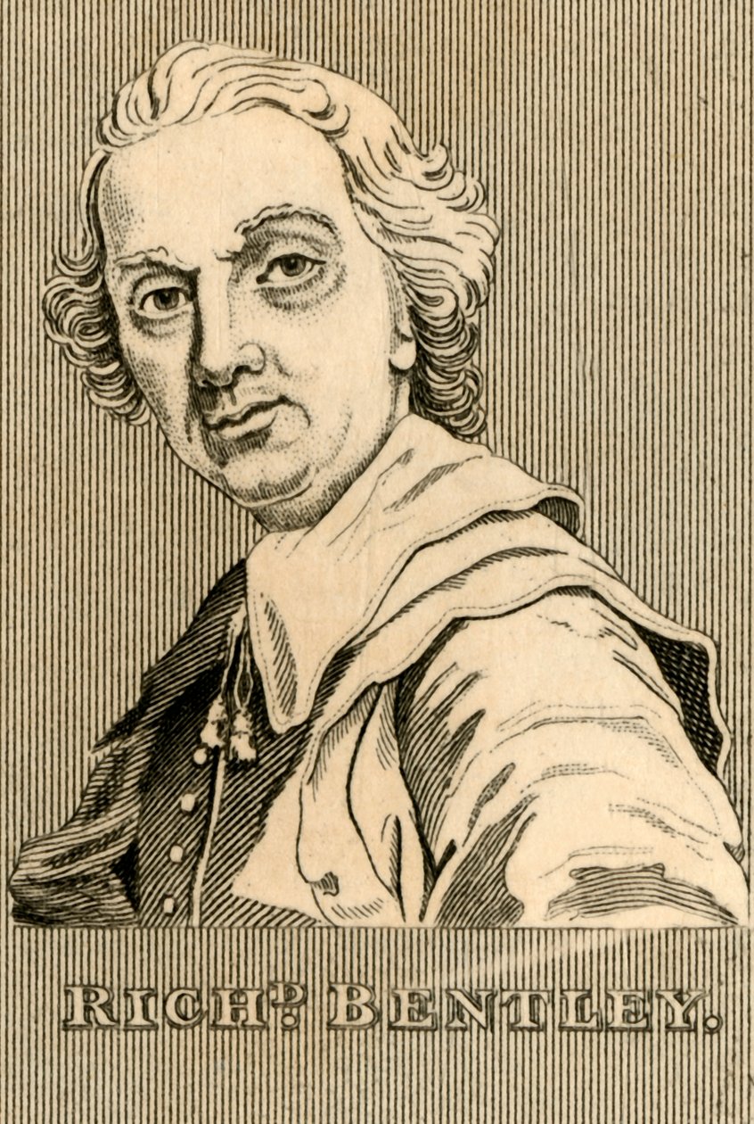 Richard Bentley, 1662-1742, 1830. by Unbekannt