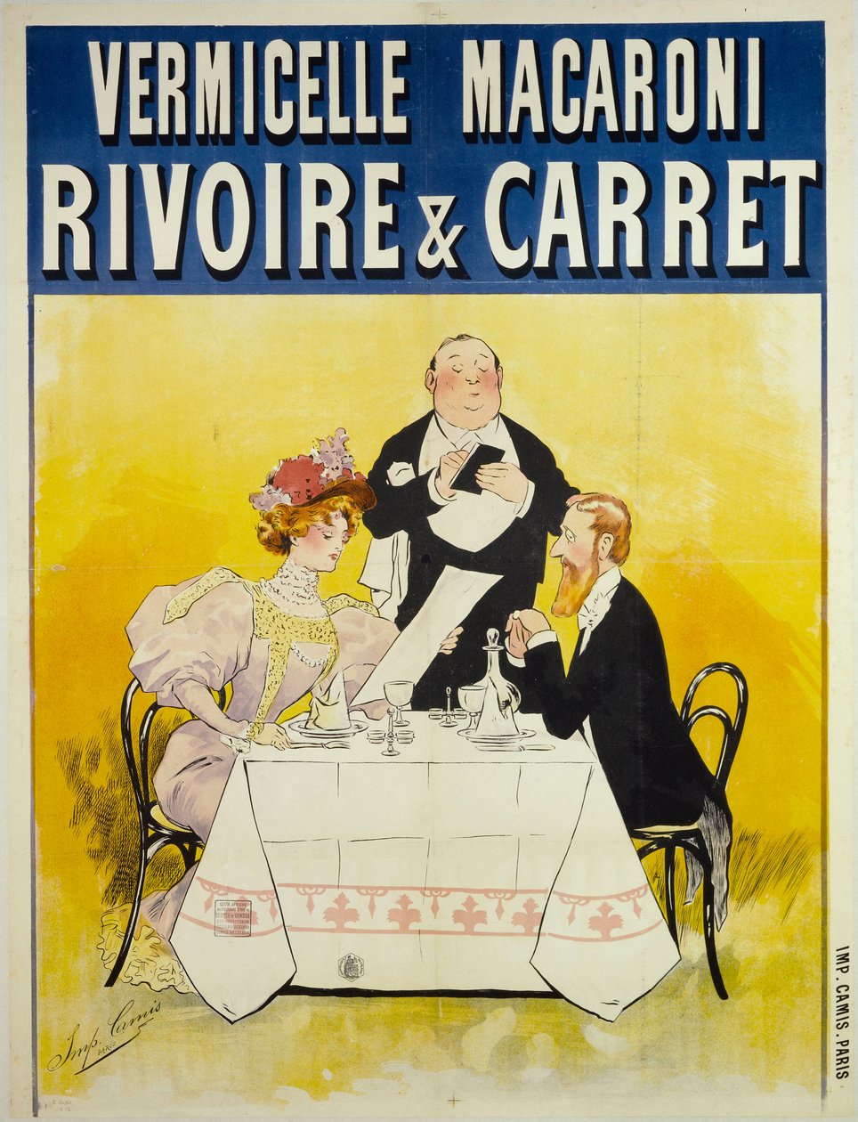 Rivoire & Carret Erişte Makarna, c. 1895. by Unbekannt