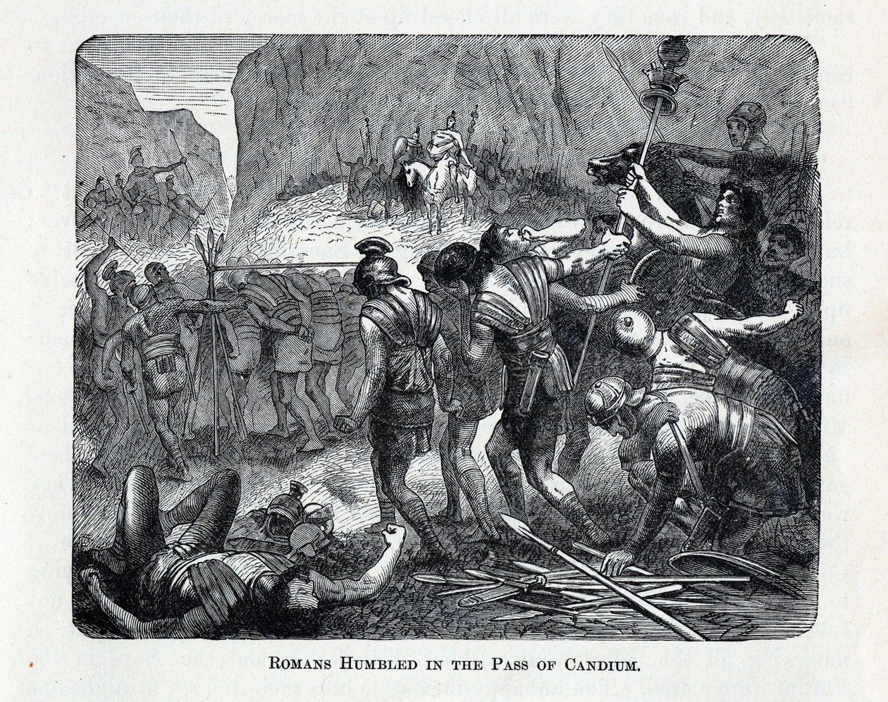 Caudium Geçidinde Alçakgönüllü Romalılar, 1882 by Unbekannt