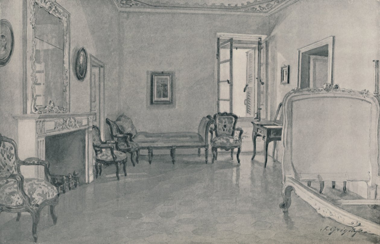 Napolyon'un Doğduğu Oda, 1896 by Unbekannt
