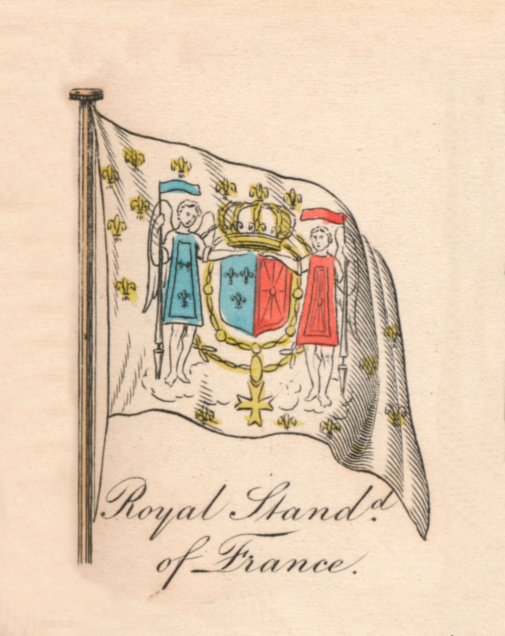 Fransa Kraliyet Standardı, 1838 by Unbekannt