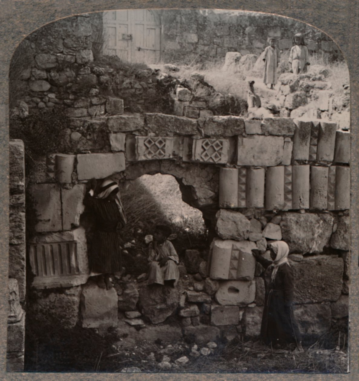 Lazarus Evi Harabeleri, c1900 by Unbekannt