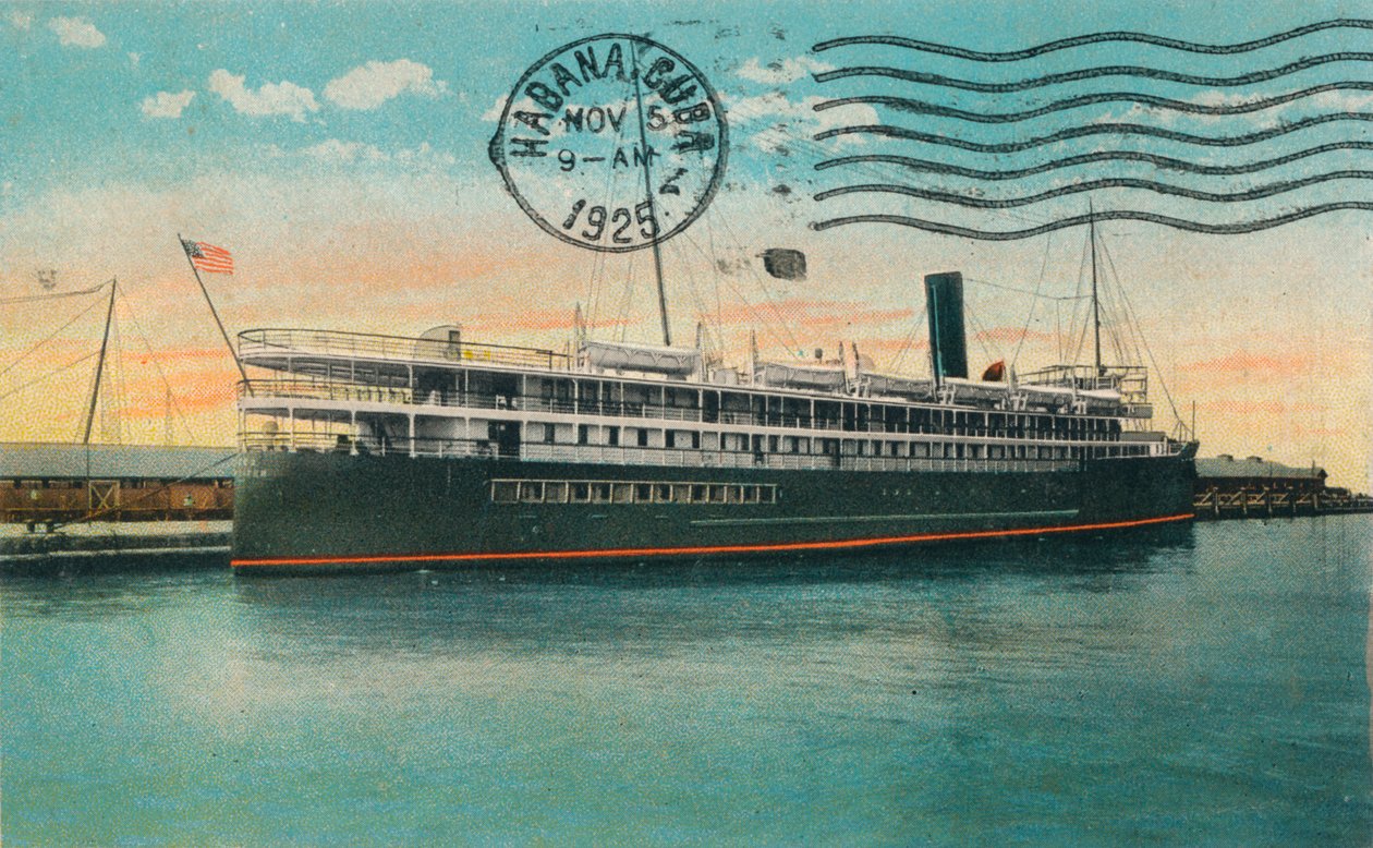 SS Küba, Key West, Florida, c1925 by Unbekannt