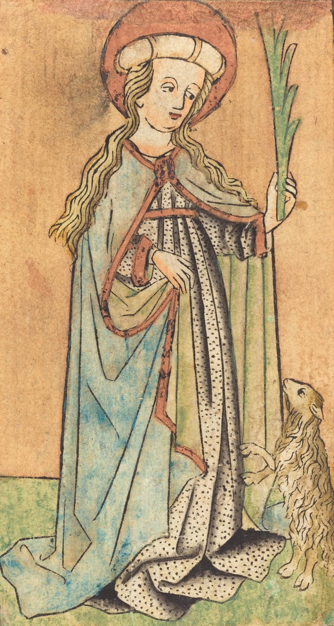 Aziz Agnes, c. 1450. by Unbekannt