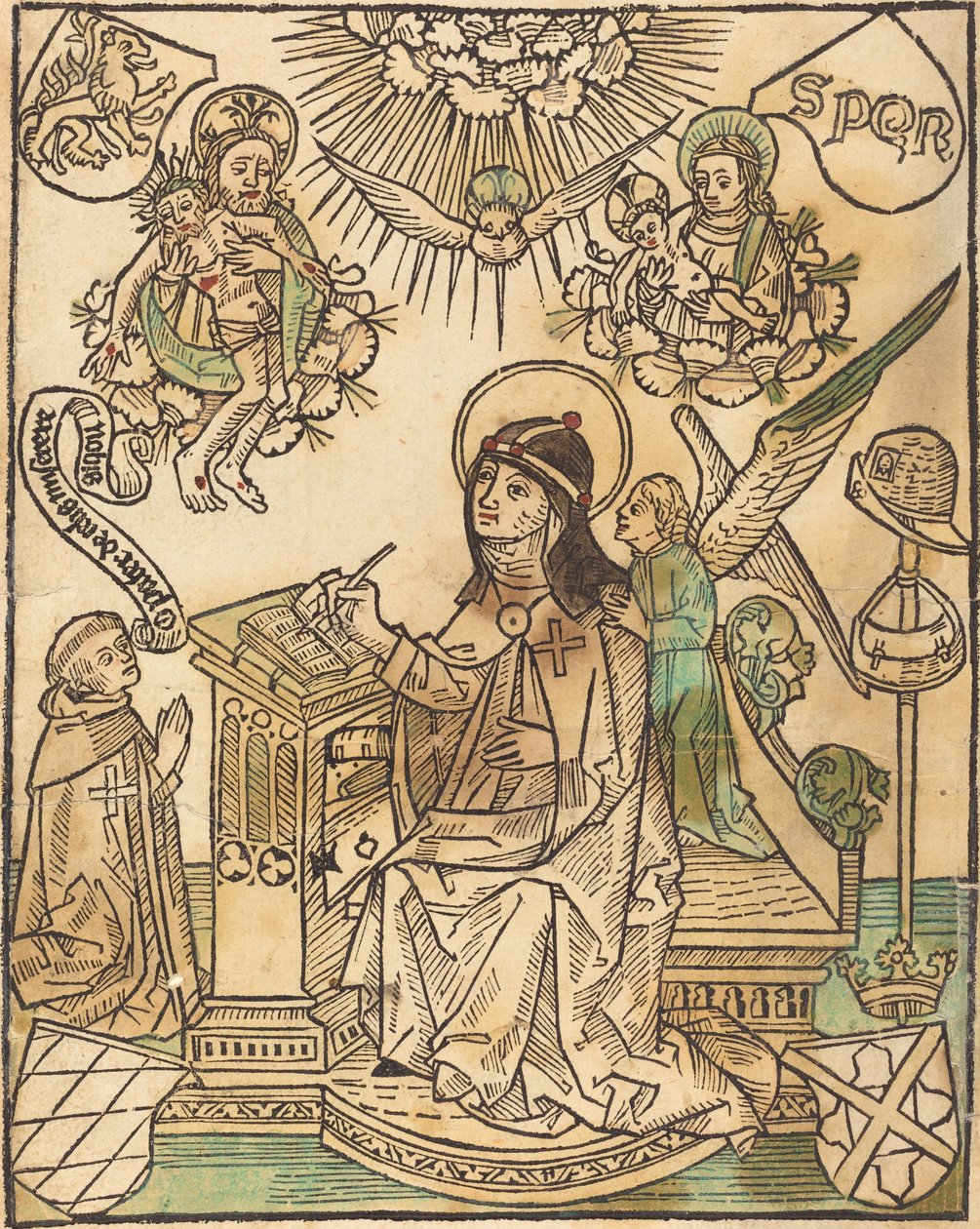 Aziz Bridget, c. 1480. by Unbekannt
