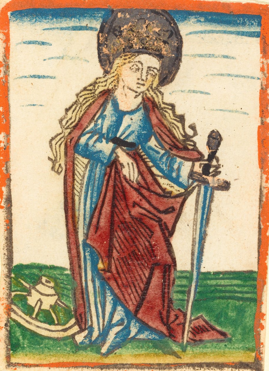 Aziz Catherine, c. 1480. by Unbekannt