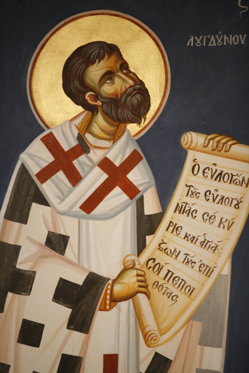 Saint Irene simgesi Lyon Fransa by Unbekannt