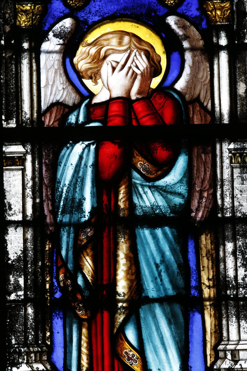 Sainte Clotilde kilisesi. Melek. by Unbekannt