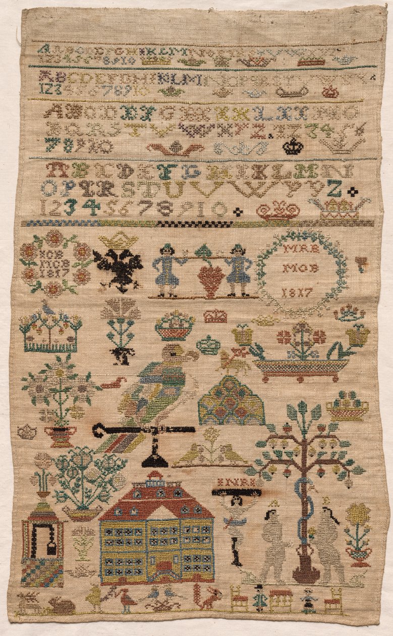 Örnekleyici Parçası, 1817. by Unbekannt