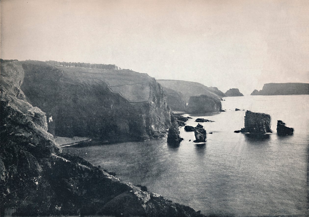 Sark - Les Autelets Kayalıkları, 1895 by Unbekannt