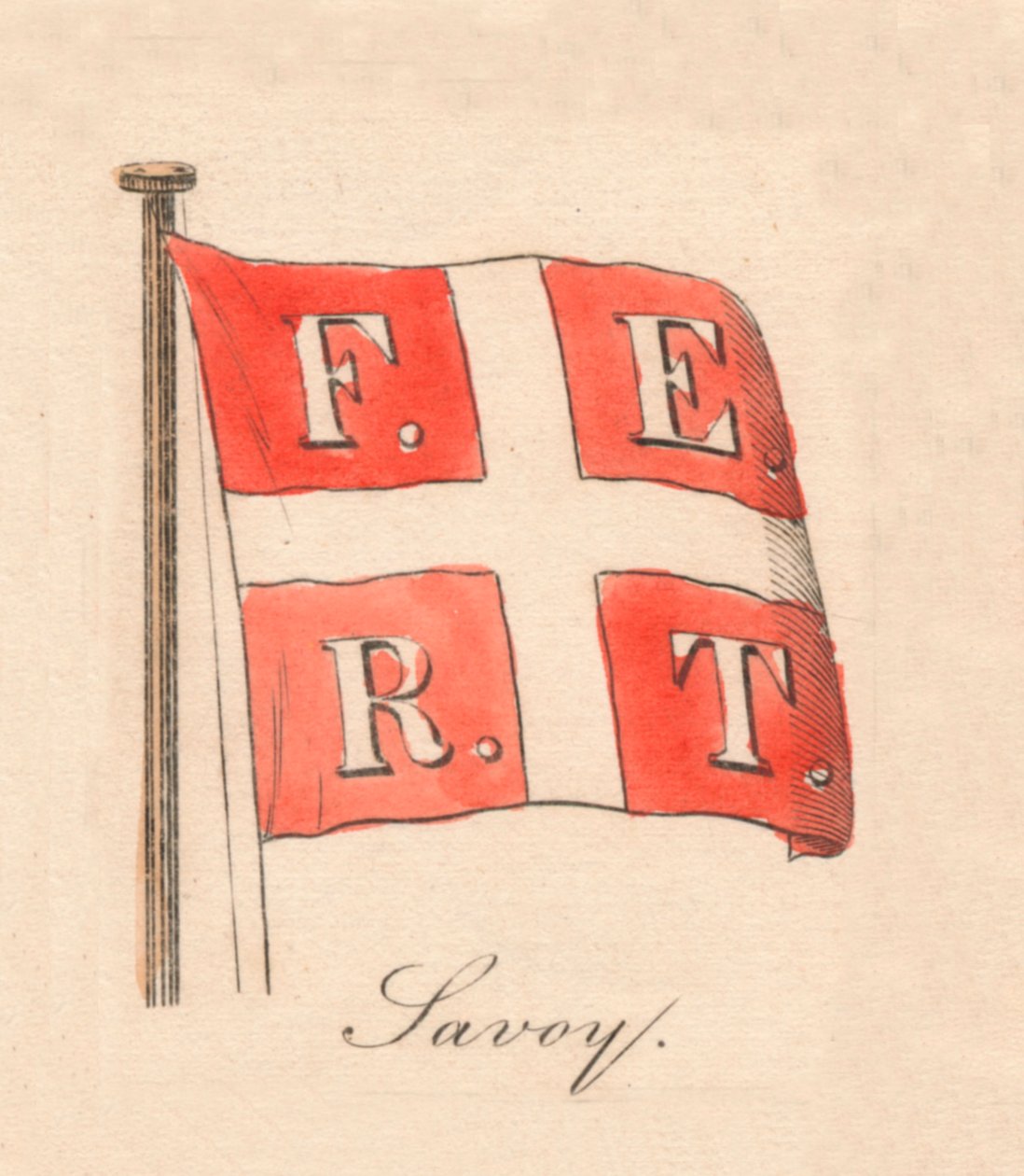 Savoy, 1838 by Unbekannt