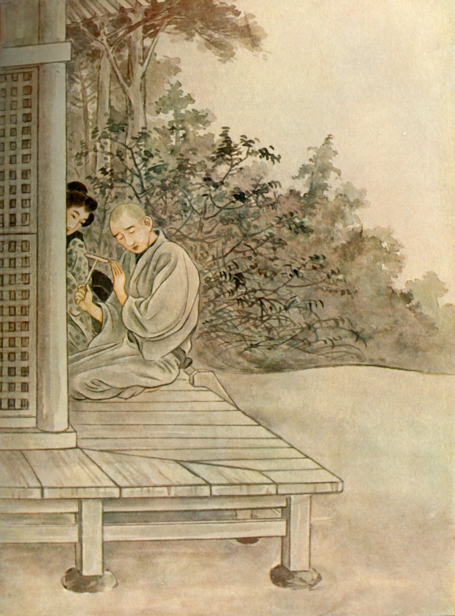 Sawaichi...repeated the Buddhist invocation: Namu Amida Butsu, 1919. by Unbekannt