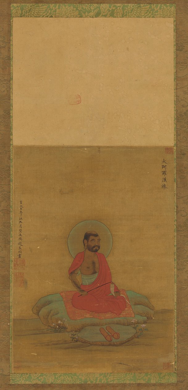Oturan Luohan, 16-17. yüzyıl. by Unbekannt